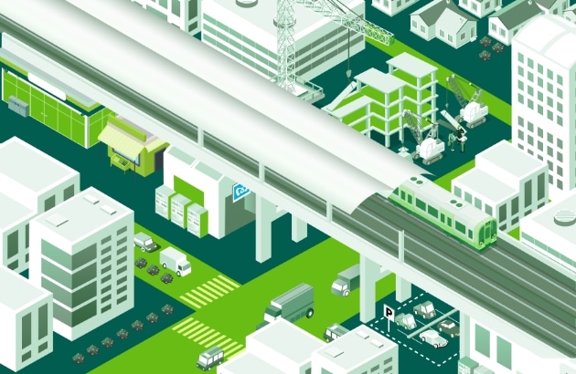 メトロ開発は、鉄道や街づくりを通して人々の暮らしを支える会社です。