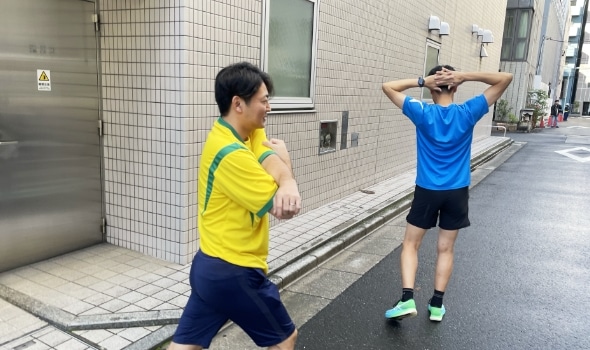 退社終業後にランニング、皇居1周してきます!