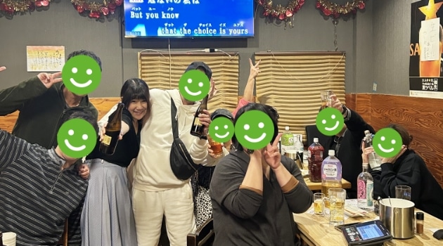 地元の仲間と楽しく集合!